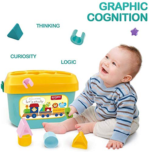 Baby Shape Sorting Blocks – Safe & BPA-Free Educational Toy