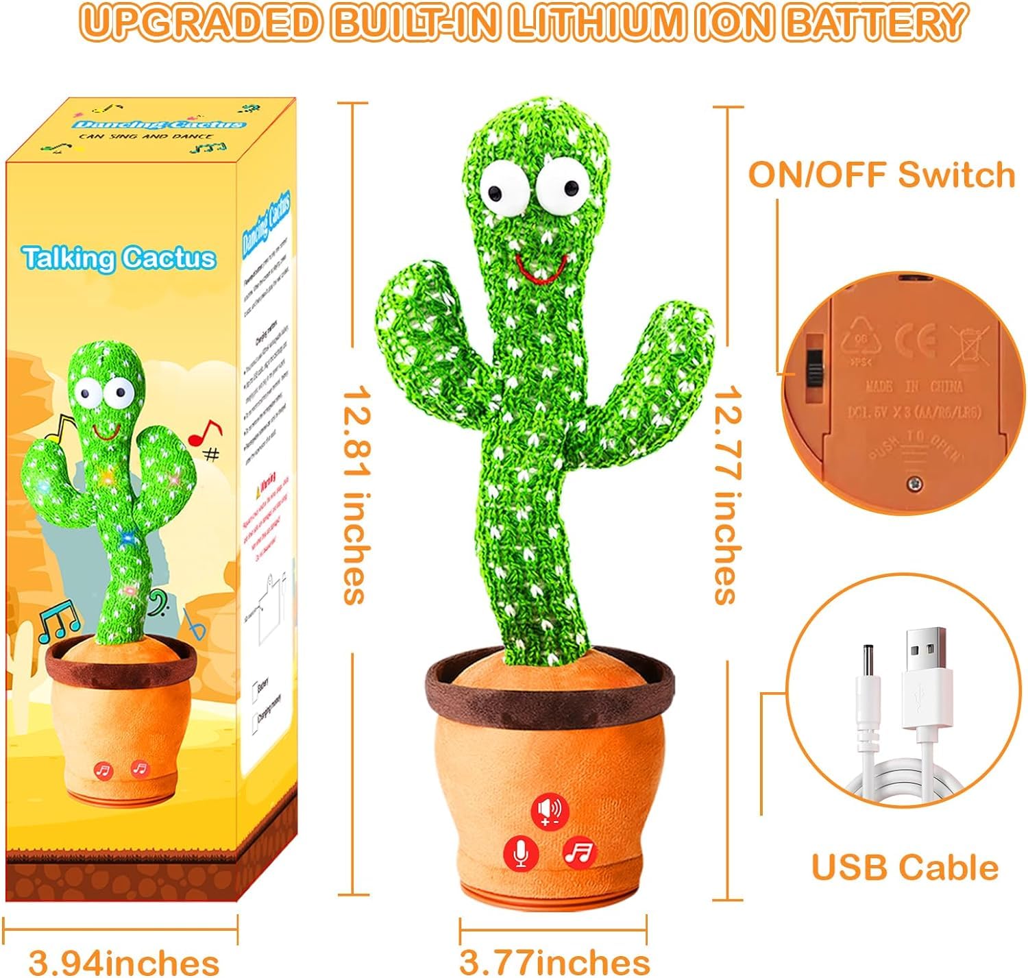 Best Talking Cactus Toy in India – Perfect Gift for Kids & Toddlers