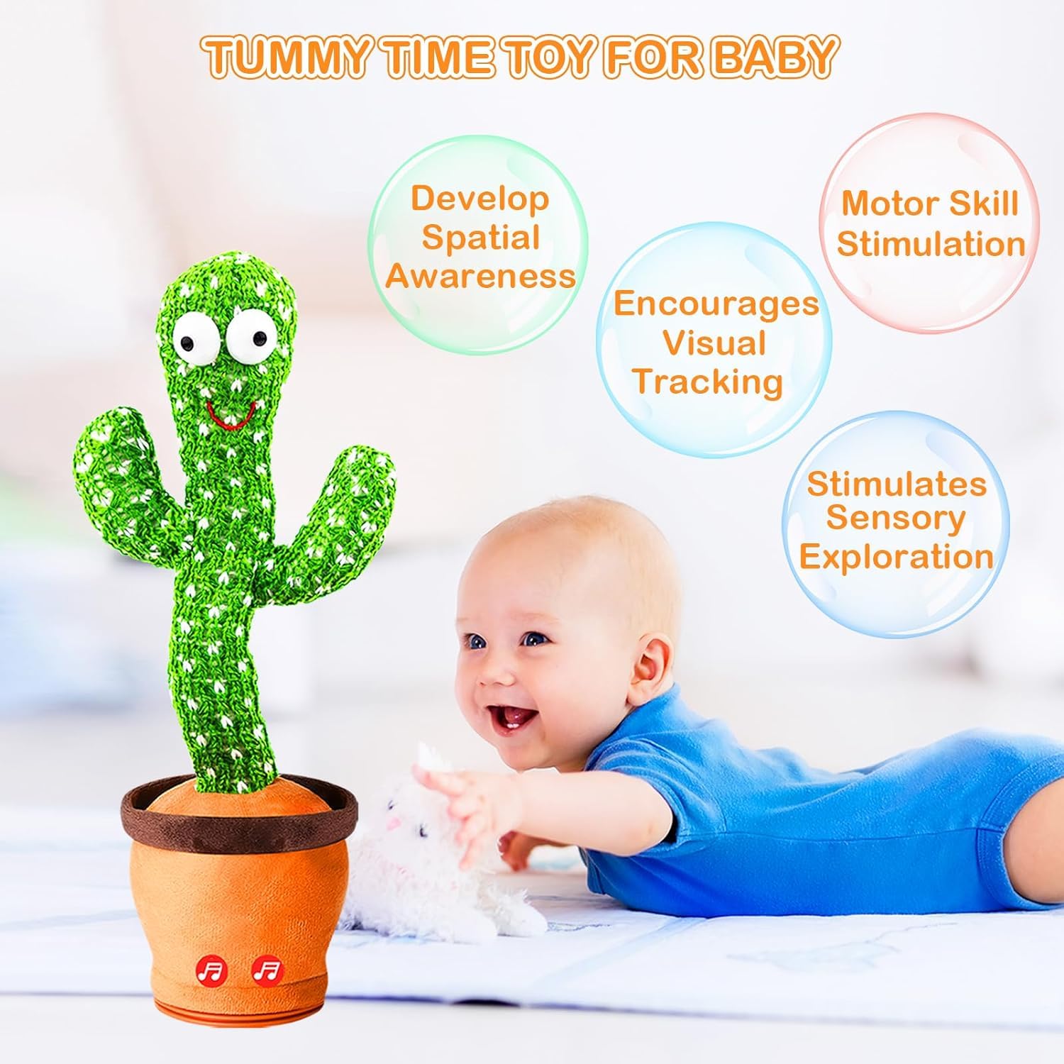 Cactus Toy for Kids – Fun, Singing & Dancing Plush Toy