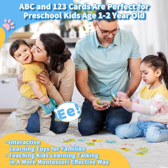 Talking flash card learning toy age group