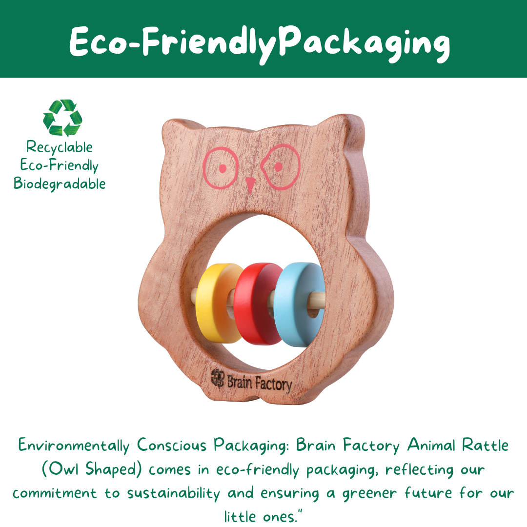 sustainable wooden rattle 
